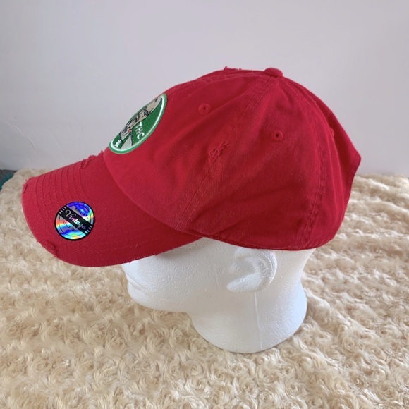 Vintage Kbethos Red Distressed THC Colonel Sanders Baseball Cap - Picture 3 of 8